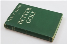 1933 'Better Golf' by Percy Alliss