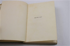 1933 'Better Golf' by Percy Alliss