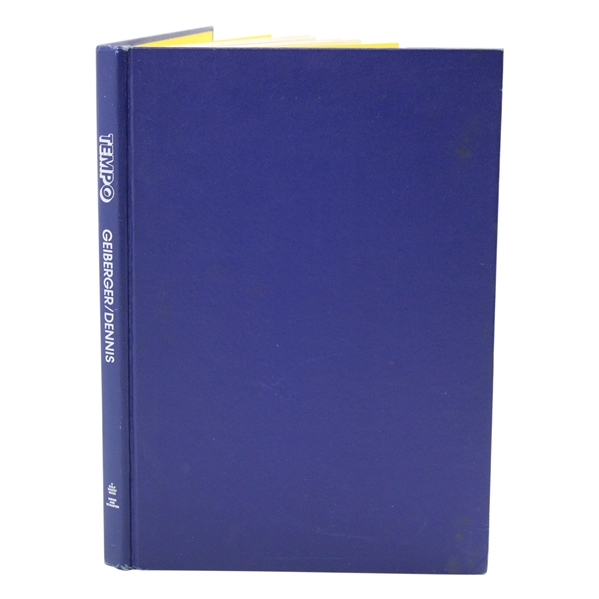Al Geiberger Signed Book Tempo by Al Geiberger with Larry Dennis JSA ALOA