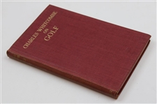 1931 'Charles Whitcombe On Golf' Book by Charles Whitcombe