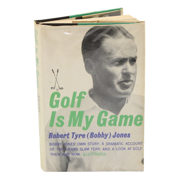 1960 Golf Is My Game by Bobby Jones 1st Ed Book