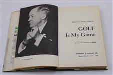1960 'Golf Is My Game' by Bobby Jones 1st Ed Book