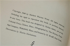 1948 'The Story Of American Golf' 1st Edition Book by Herbert Warren Wind