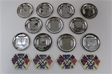 Eleven (11) 1959 Ryder Cup at Eldorado Badges & (4) Patches