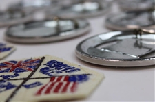 Eleven (11) 1959 Ryder Cup at Eldorado Badges & (4) Patches