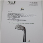Cann & Taylor Warranted Hand Forged 'Autograph' TTW Mashie
