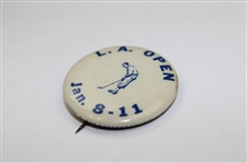 1937 LA Open Contestants Pin