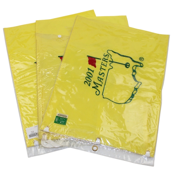 2001, 2005 & 2016 Masters Tournament Embroidered Flag