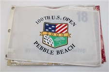 2000 US Open, 2008 PGA , 2007 PGA & 2010 US Open x3 Flags