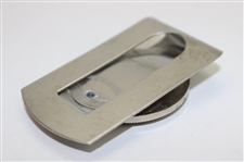 Masters Tournament Logo Silver & Gold Tone Money Clip - Fair Condition
