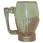 Unique c.1970's Porcelain Bramble Golf Ball Handled Golfer Mug
