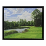 The 14th Hole Bears Paw Country Club Patrick Careny Canvas Print - Framed