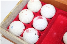 1899-1939 Limited Edition 'Anthology of the Golf Ball' Original Molds Display - Brown