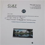 Colonial National Invitational Tournament Print