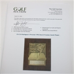 Chi Chi Rodriguez's Personal 1992 Book Of Golden Deeds Plaque