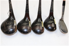 Set of Macgregor Woods (Persimmon) MT Driver Needs Work & Sand Iron MT