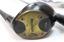 Set of Macgregor Woods (Persimmon) MT Driver Needs Work & Sand Iron MT