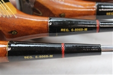 Set of Fulcrum Balanced Driver, 2, 3, 4 Woods Persimmon Wood Heads