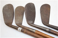 Four (4) Clubs B Series Or F Series Long Face Grooves