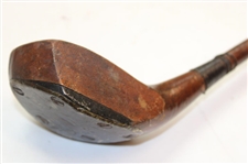 Nine (9) Wood Shaft Clubs 1 Wood, 2 Jiggers, Niblic, Rustless Iron From St. Andrews