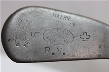 Nine (9) Wood Shaft Clubs 1 Wood, 2 Jiggers, Niblic, Rustless Iron From St. Andrews