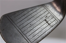 Nine (9) Wood Shaft Clubs 1 Wood, 2 Jiggers, Niblic, Rustless Iron From St. Andrews