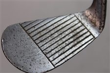 Nine (9) Wood Shaft Clubs 1 Wood, 2 Jiggers, Niblic, Rustless Iron From St. Andrews