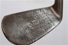Nine (9) Wood Shaft Clubs 1 Wood, 2 Jiggers, Niblic, Rustless Iron From St. Andrews