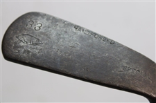 Nine (9) Wood Shaft Clubs 1 Wood, 2 Jiggers, Niblic, Rustless Iron From St. Andrews