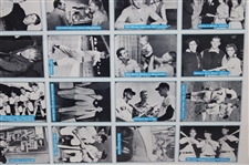 Mickey Mantle Signed Uncut Card Sheet Oversize Poster JSA ALOA