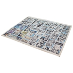 Mickey Mantle Signed Uncut Card Sheet Oversize Poster JSA ALOA