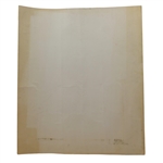 Mickey Mantle Signed Uncut Card Sheet Oversize Poster JSA ALOA