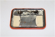 1969 Masters Tournament Scorer Badge