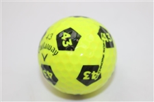 President George W. Bush Personal Callaway 43 Logo Neon Golf Ball