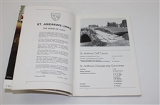 1978 OPEN Championship at The Old Course St. Andrews Official Program - Jack Nicklaus Win