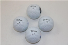 Folds of Honor Squadron Box of Four (4) Titleist 13 Golf Balls