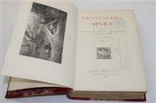 1898 'Encyclopedia of Sport Vol II' by Hedley Peek & F. G. Afalo