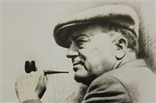 Bobby Jones' Dad Colonel Robert P. Jones Sketch Print