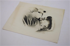 Bobby Jones' Dad Colonel Robert P. Jones Sketch Print