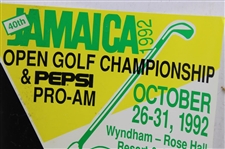 1992 Jamaica Open & Pepsi Pro-Am Advertisement Poster