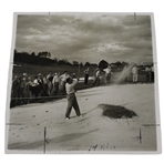 Claude Harmon Blasts Out of Sandtrap PGA of America Magazine File Copy Photo