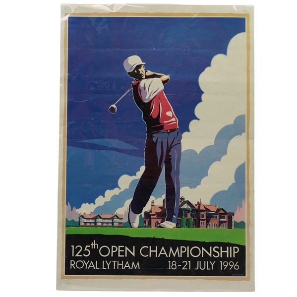 1996 Open Championship at Royal Lytham Poster