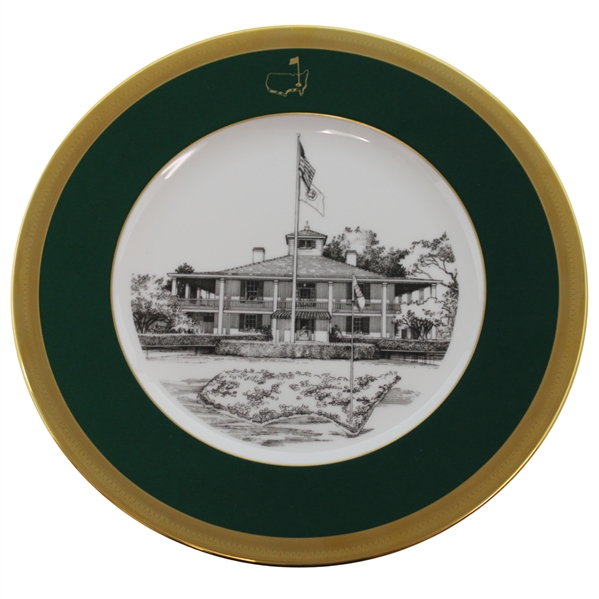 1996 Masters Tournament Ltd Ed Lenox Commemorative Member Plate #9 in Original Box