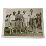 1923 Gene Sarazen Match Play in Miami with Jock Hutchinson and Leo Diegel