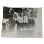 1930 Bobby Jones European Champion Back Home Large Photo
