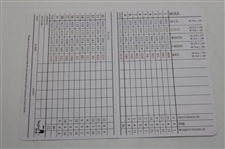 Seven (7) Official Scorecards - ANGC, Oakmont CC, Pinehurst No. 2 & others