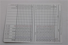 Seven (7) Official Scorecards - ANGC, Oakmont CC, Pinehurst No. 2 & others
