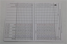Seven (7) Official Scorecards - ANGC, Oakmont CC, Pinehurst No. 2 & others
