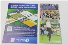 Ryder Cup Tickets, Open Championship Pairing Sheets, PGA Final Rd Tickets & more