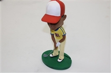 Tiger Woods Mini Gold Sig Wheaties, Ltd Ed Bobblehead & Titleist Ad